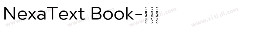 NexaText Book字体转换
